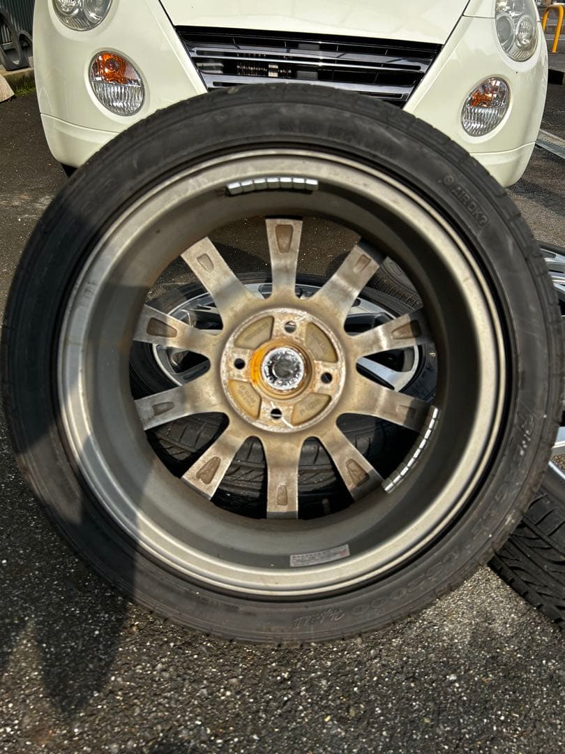 15インチ ホイールセット グッドイヤータイヤ付き１６５／50r１５