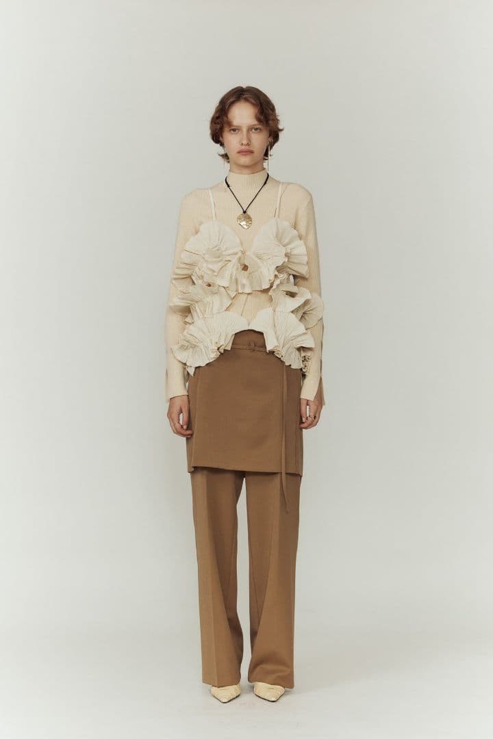 トップス eaphi FEELING FRILLS BUSTIER