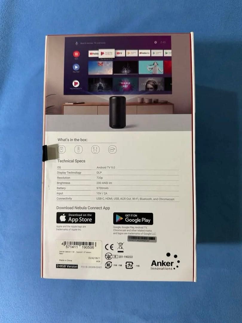 A nker CAPSULEⅡ P ocket projector