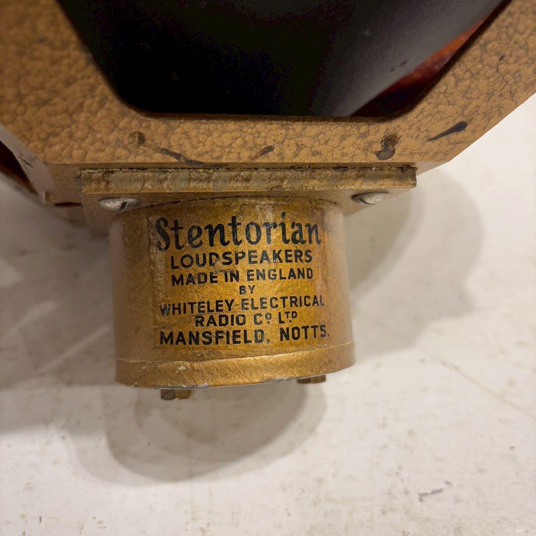 Stentorian ステントリアン LOUDSPEAKERS ペア　動作未確認