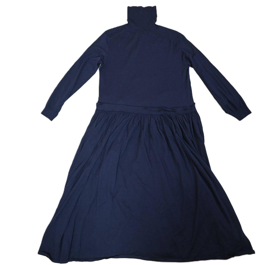 516★ HOUSE OF LOTUS ハイネック 長袖 ウール ワンピース