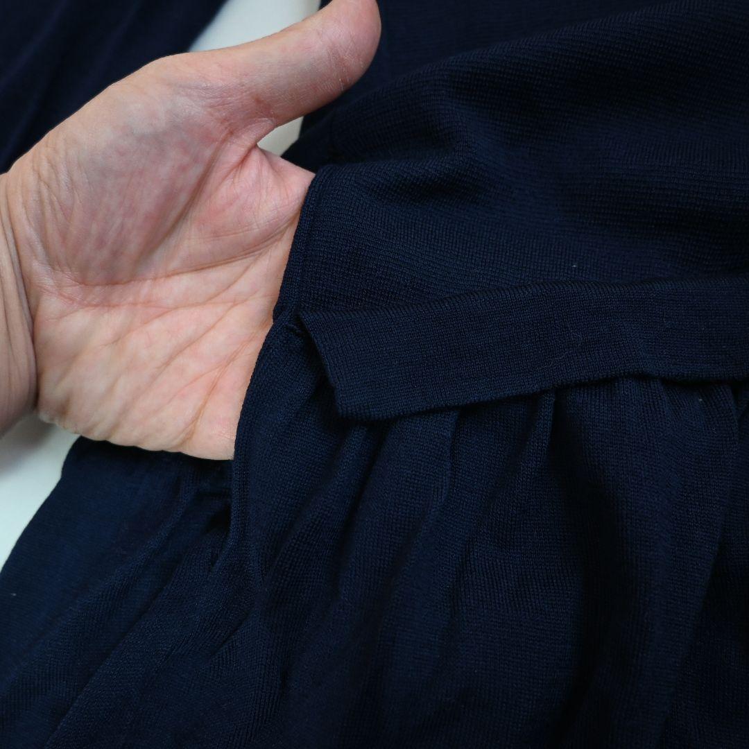 516★ HOUSE OF LOTUS ハイネック 長袖 ウール ワンピース