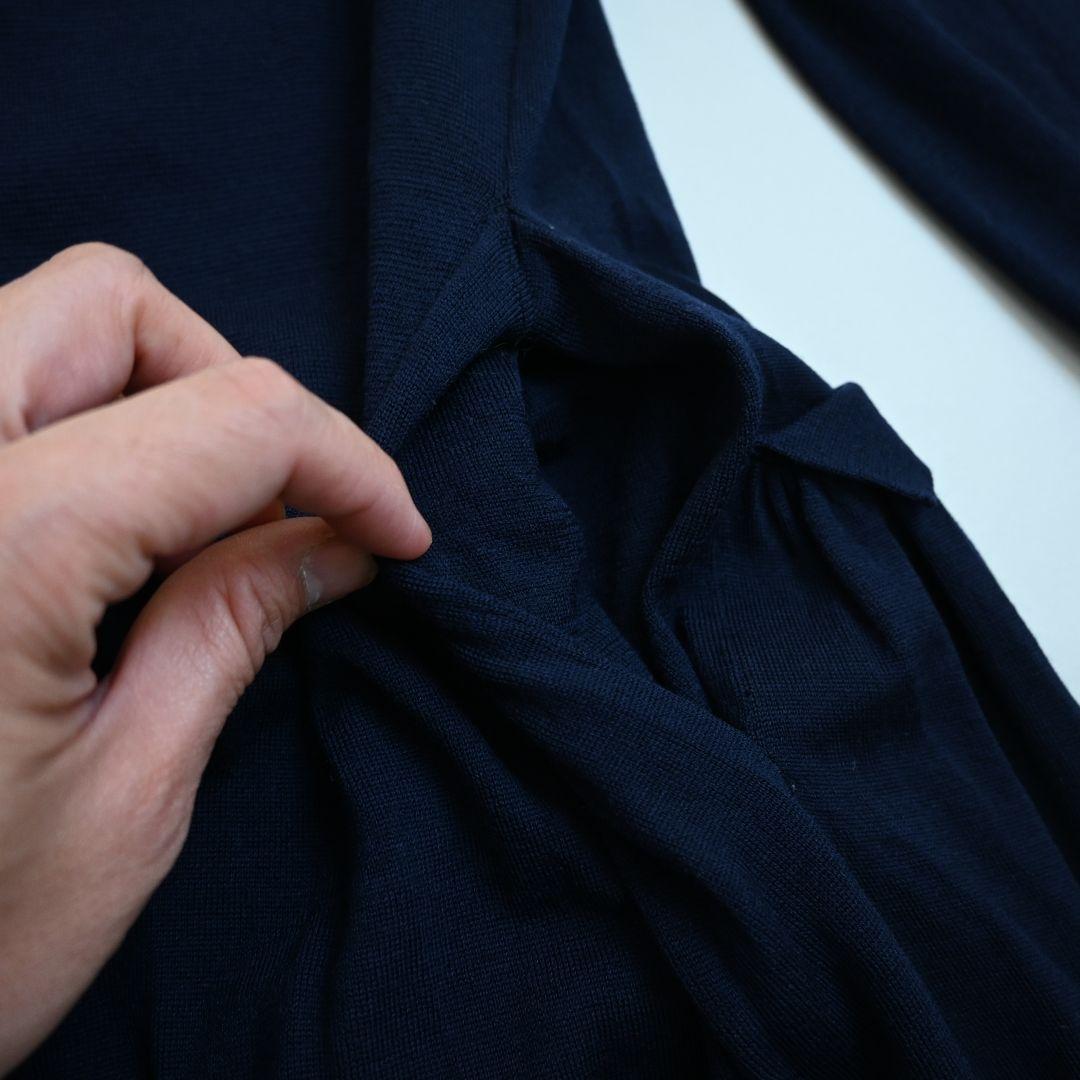 516★ HOUSE OF LOTUS ハイネック 長袖 ウール ワンピース