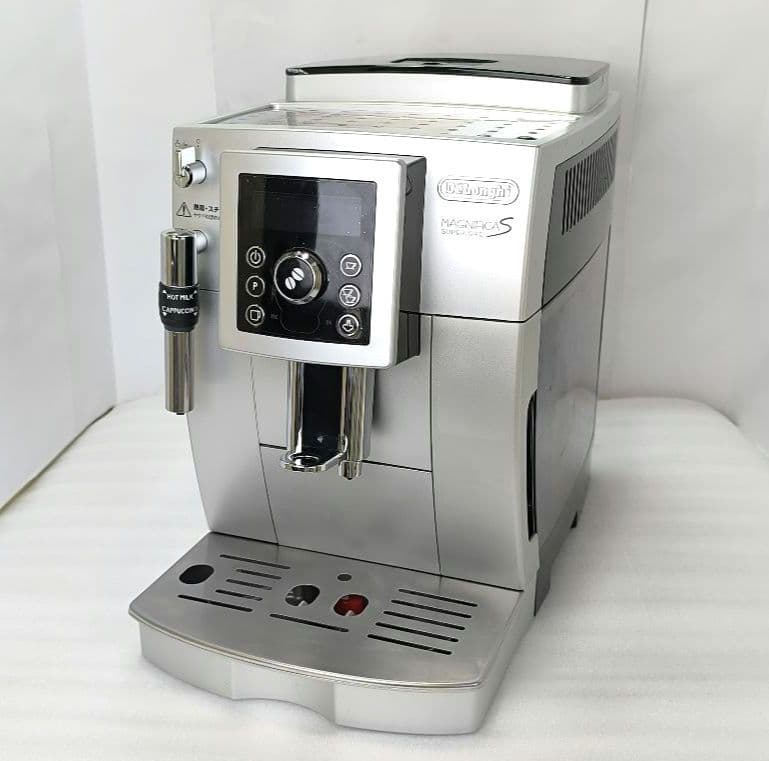 デロンギマグニフィカS コンパクト全自動コーヒーマシン　ECAM23420SBN
