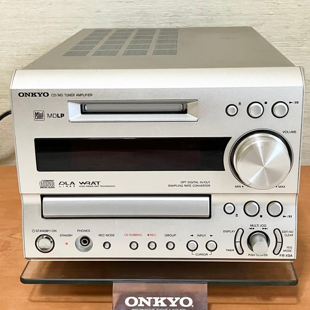 動作品　FR-X9A ONKYO ミニコンポ 本体のみ