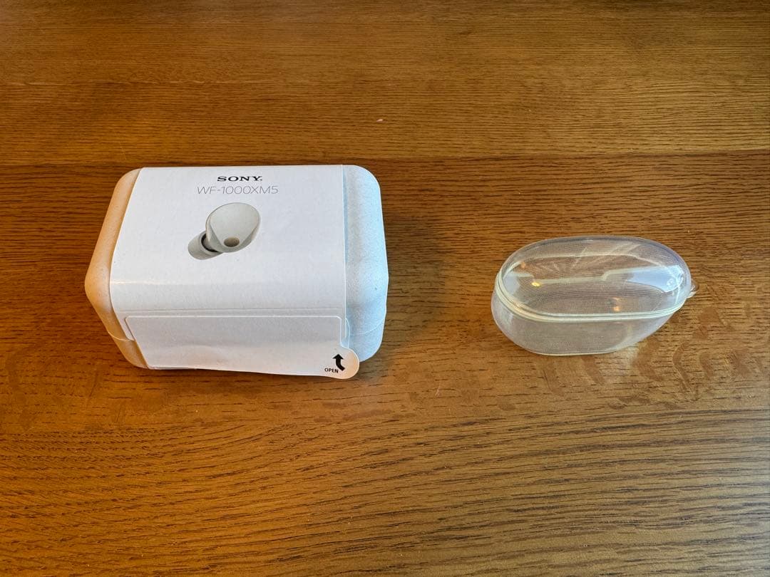 SONY WF-1000XM5 完品 中古 プラチナシルバー