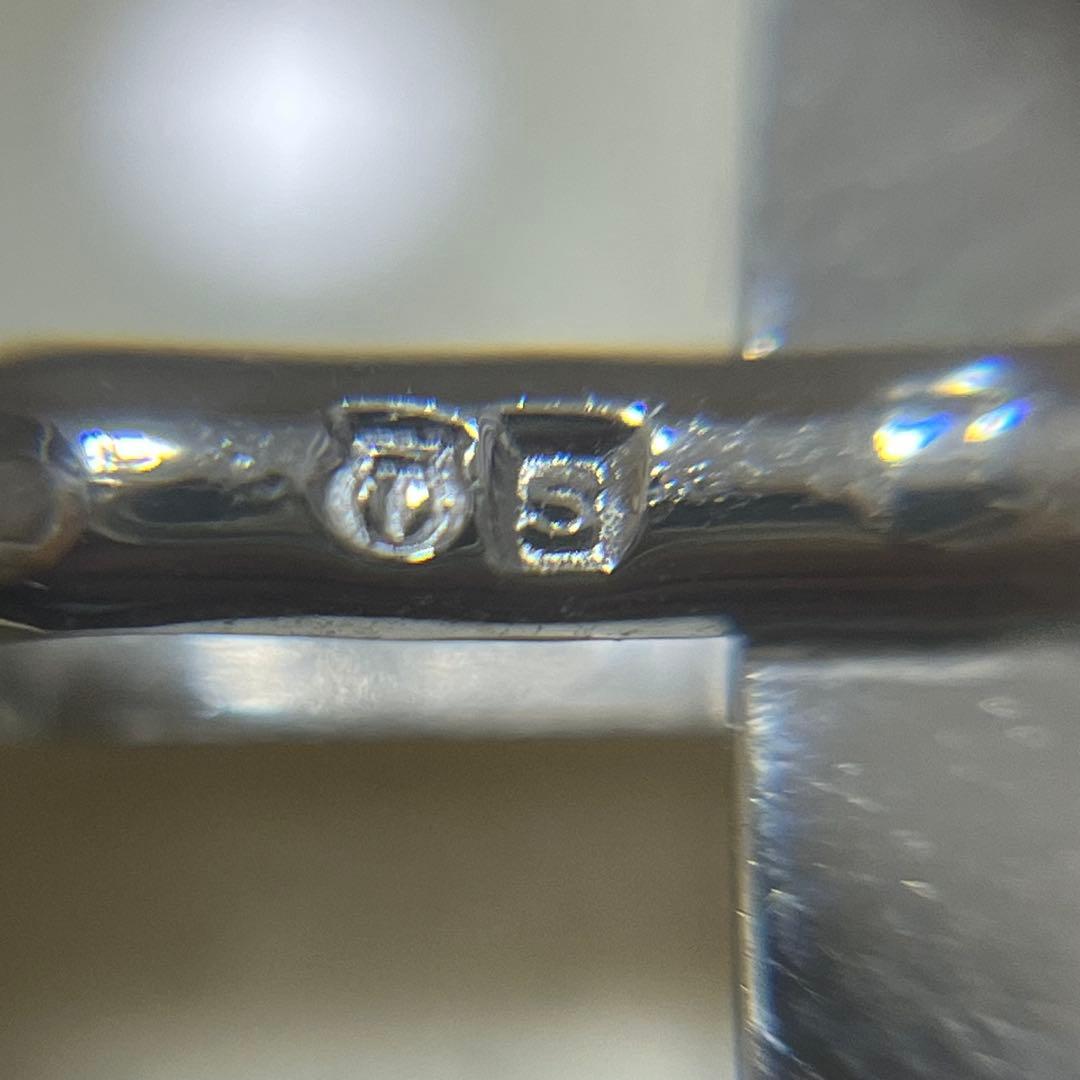 タサキTASAKI K14WG silverマベパールカフス タイピン