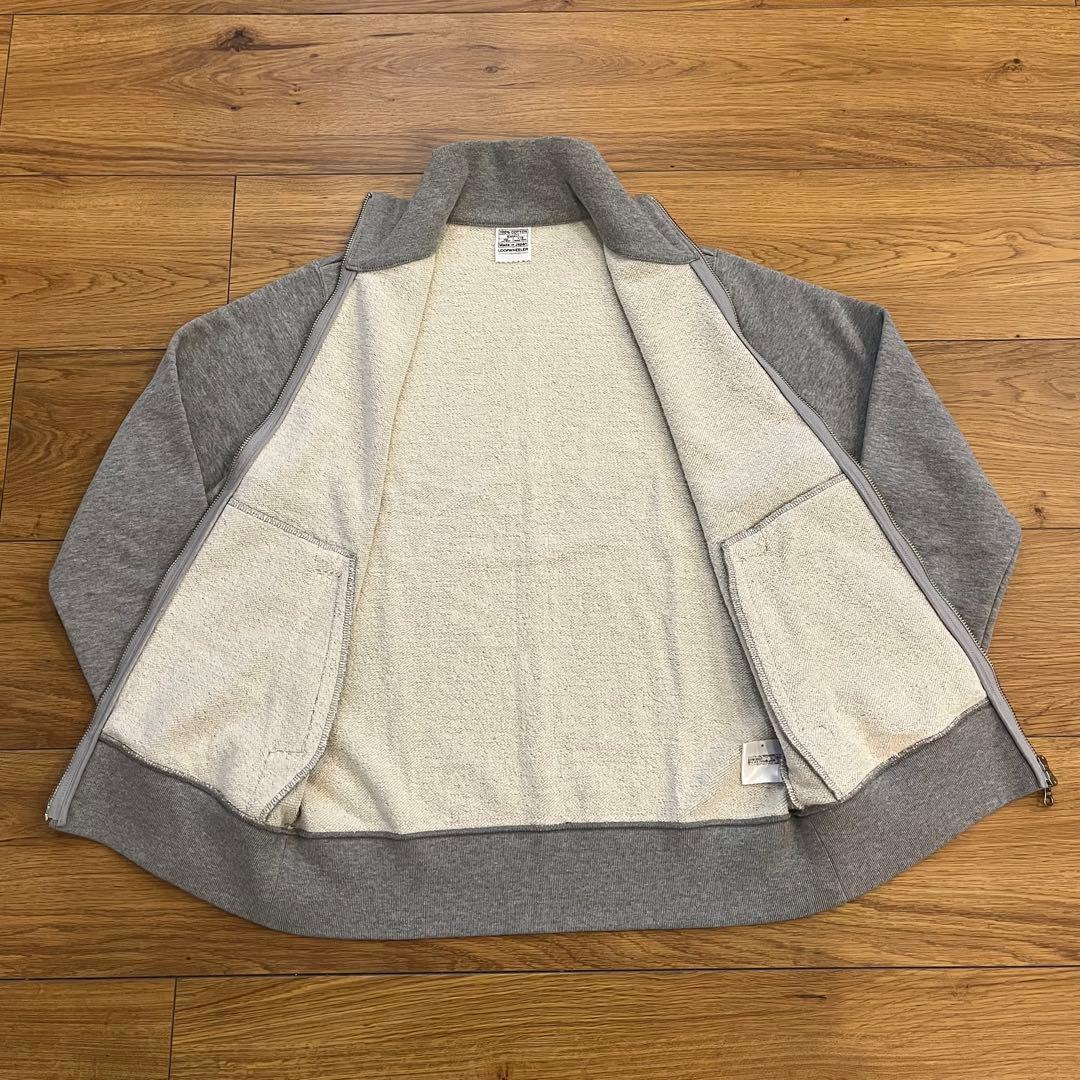 【美品】ループウィラー LW79 トラックジャケット グレーメランジ S