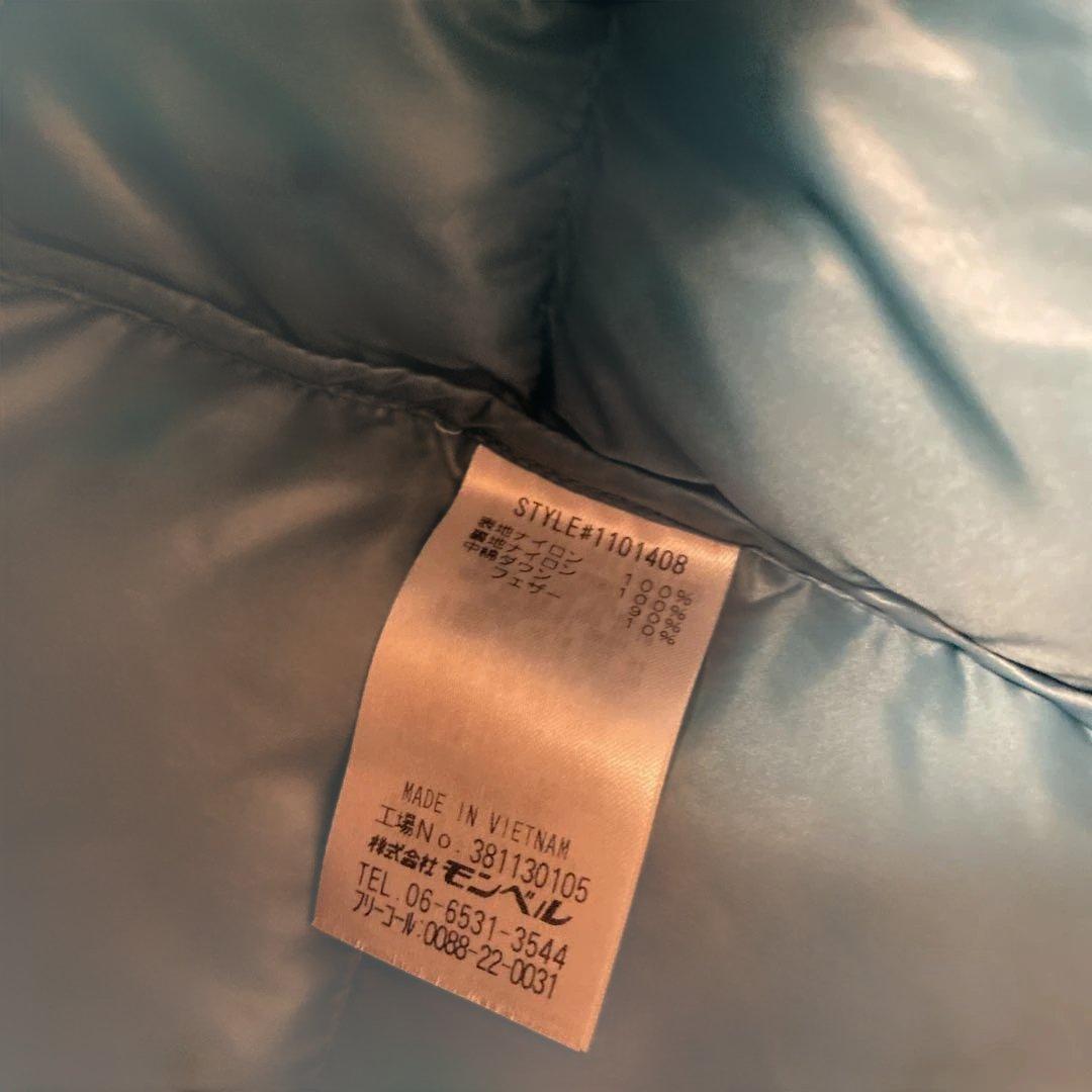 極美品 00s montbell 短丈 アルパインダウンパーカ テック系 人気色