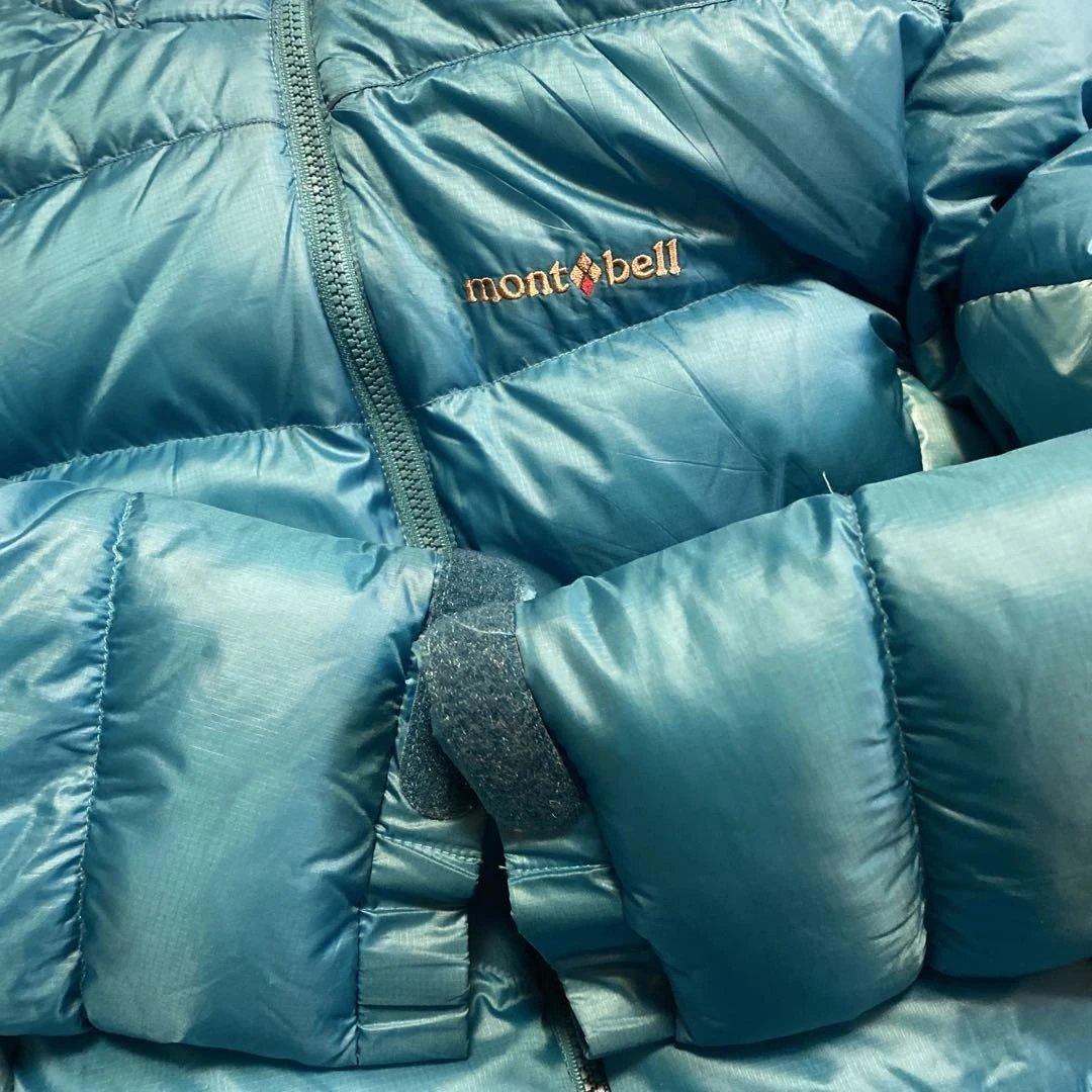 極美品 00s montbell 短丈 アルパインダウンパーカ テック系 人気色