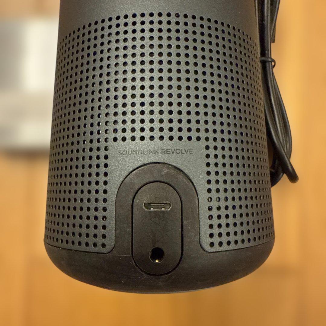BOSE高音質ワイヤレススピーカーSoundLink Revolve ブラック