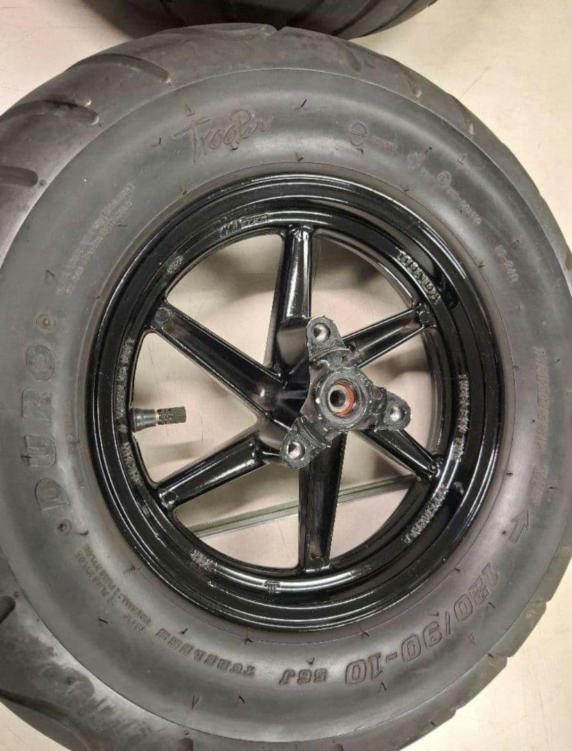 ライブディオZXホイール フォークキャリパーその他パーツセット