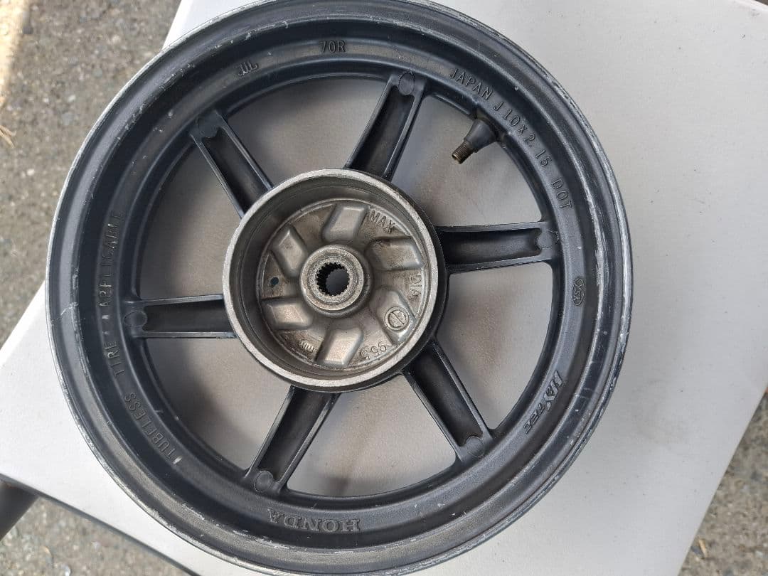 ライブディオZXホイール フォークキャリパーその他パーツセット