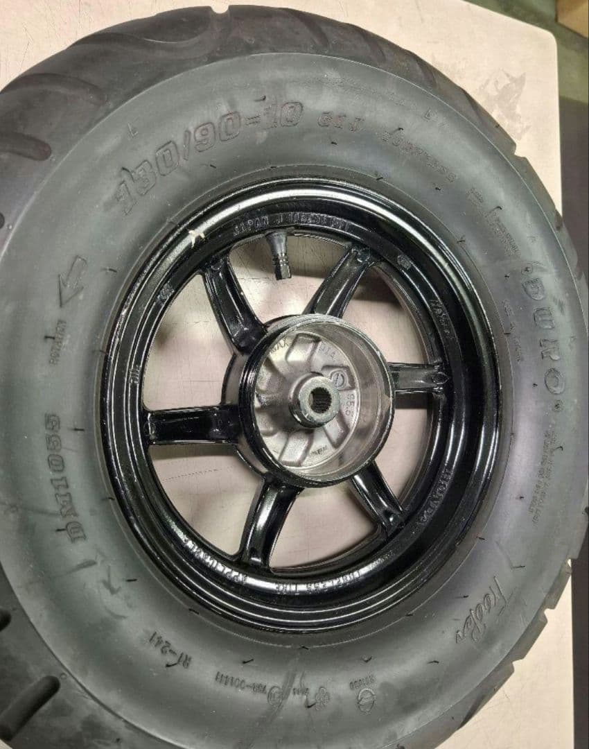 ライブディオZXホイール フォークキャリパーその他パーツセット