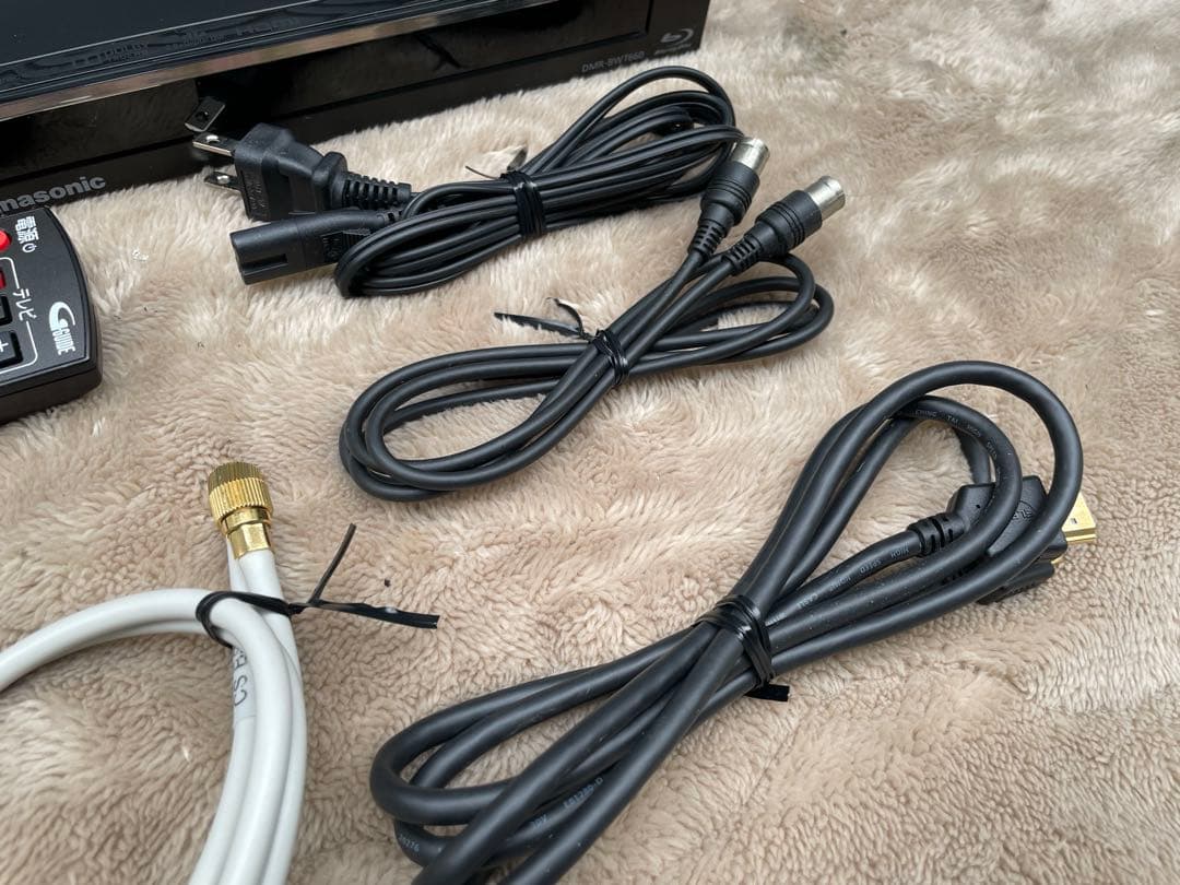 割と綺麗　Panasonic ブルーレイディスクレコーダー　DMR-BWT660