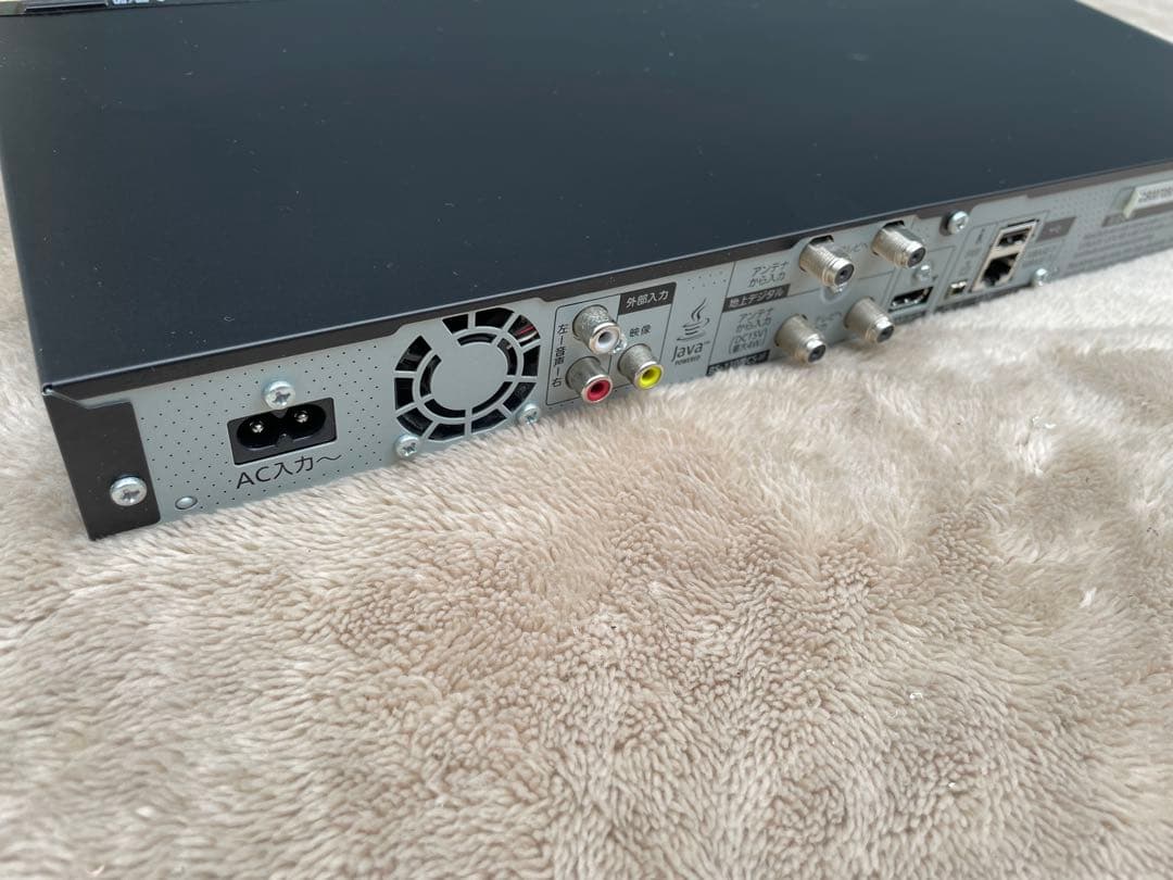 割と綺麗　Panasonic ブルーレイディスクレコーダー　DMR-BWT660