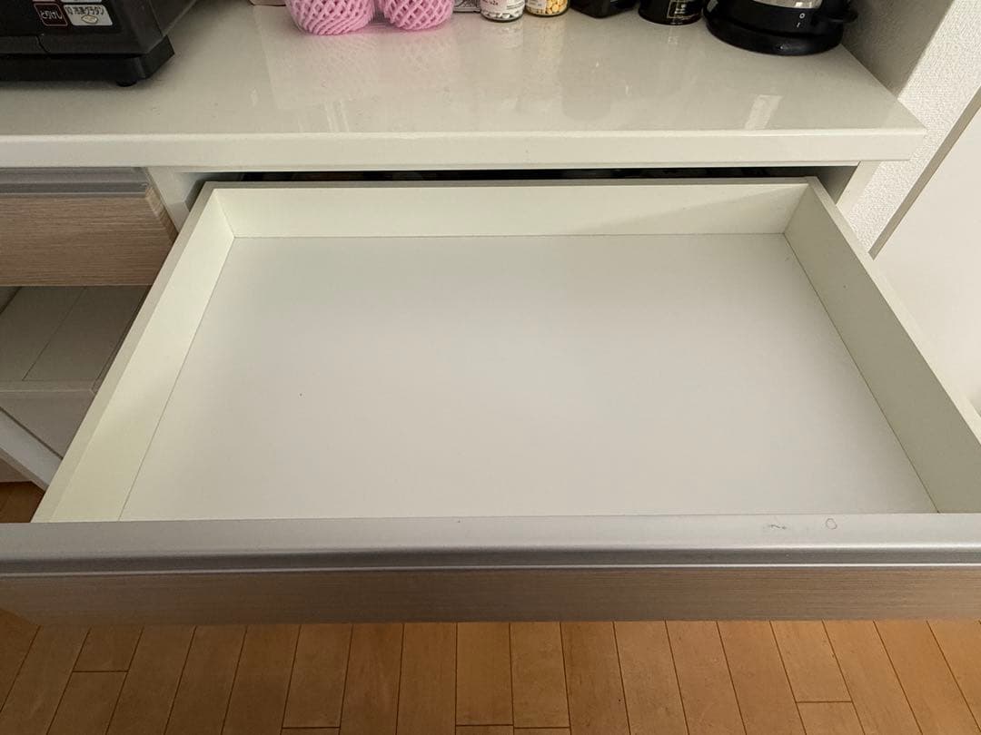 KEYUCA キッチンカウンター 幅120cm
