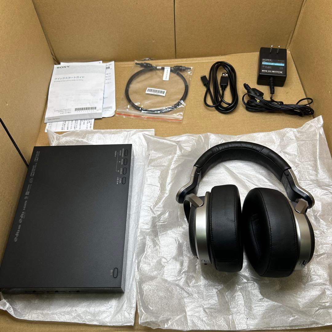 ソニー 9.1ch デジタルサラウンドヘッドホンシステム MDR-HW700DS