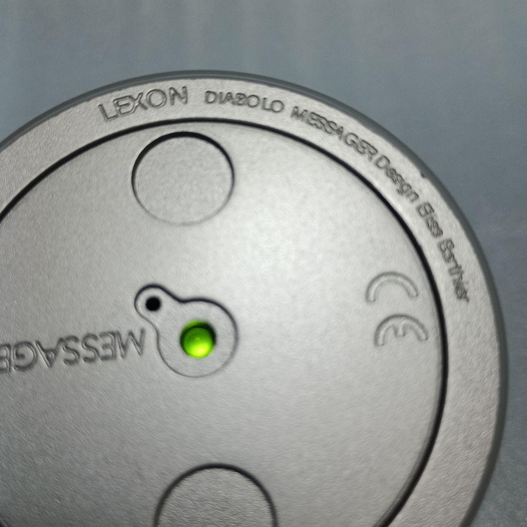 LEXON DIABOLO FMラジオ、ボイスレコーダー、電卓セットalessi