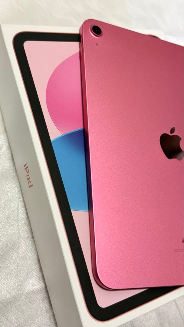 【超美品】iPad 第10世代 本体 ピンク 箱付き