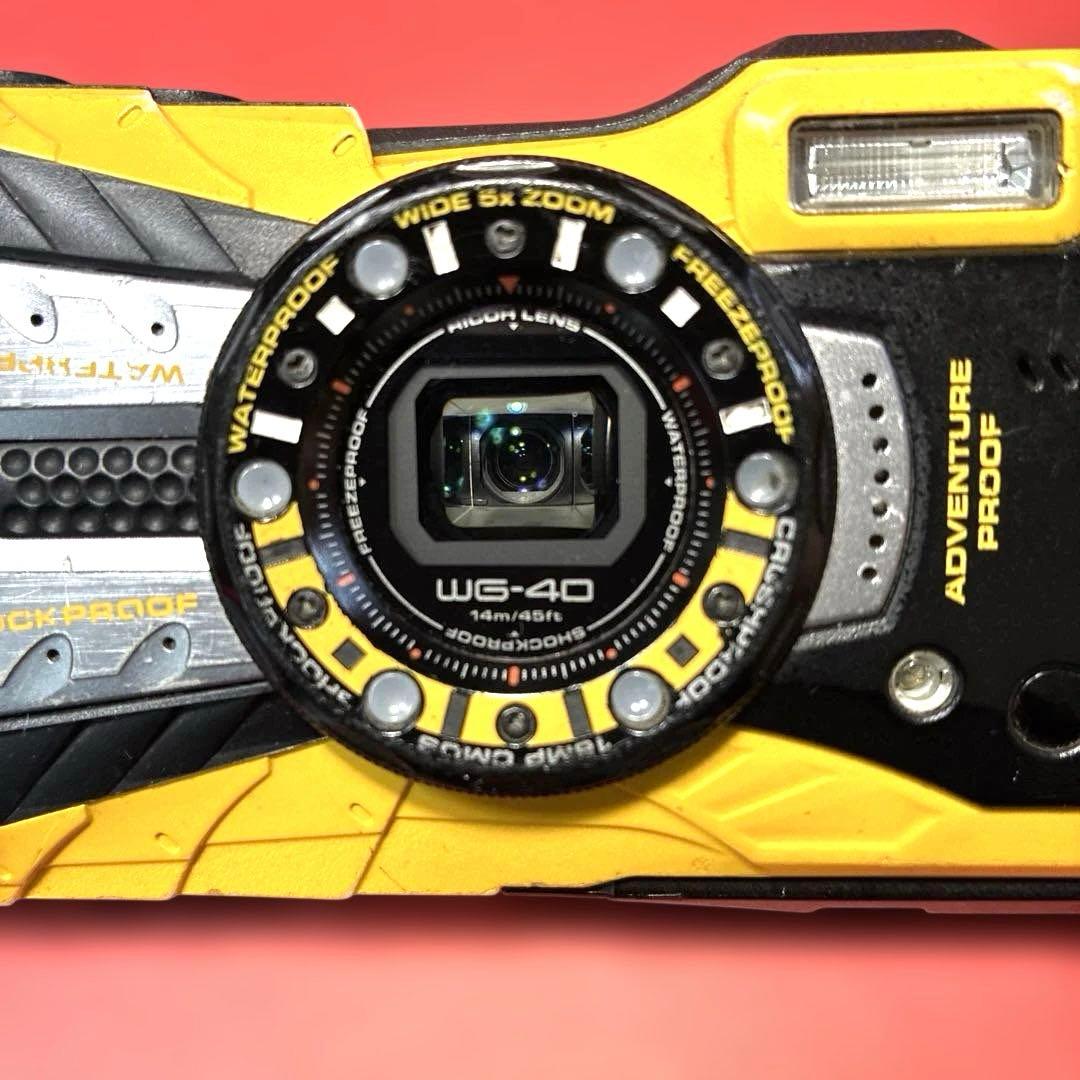 RICOH WG-40 アウトドアに！