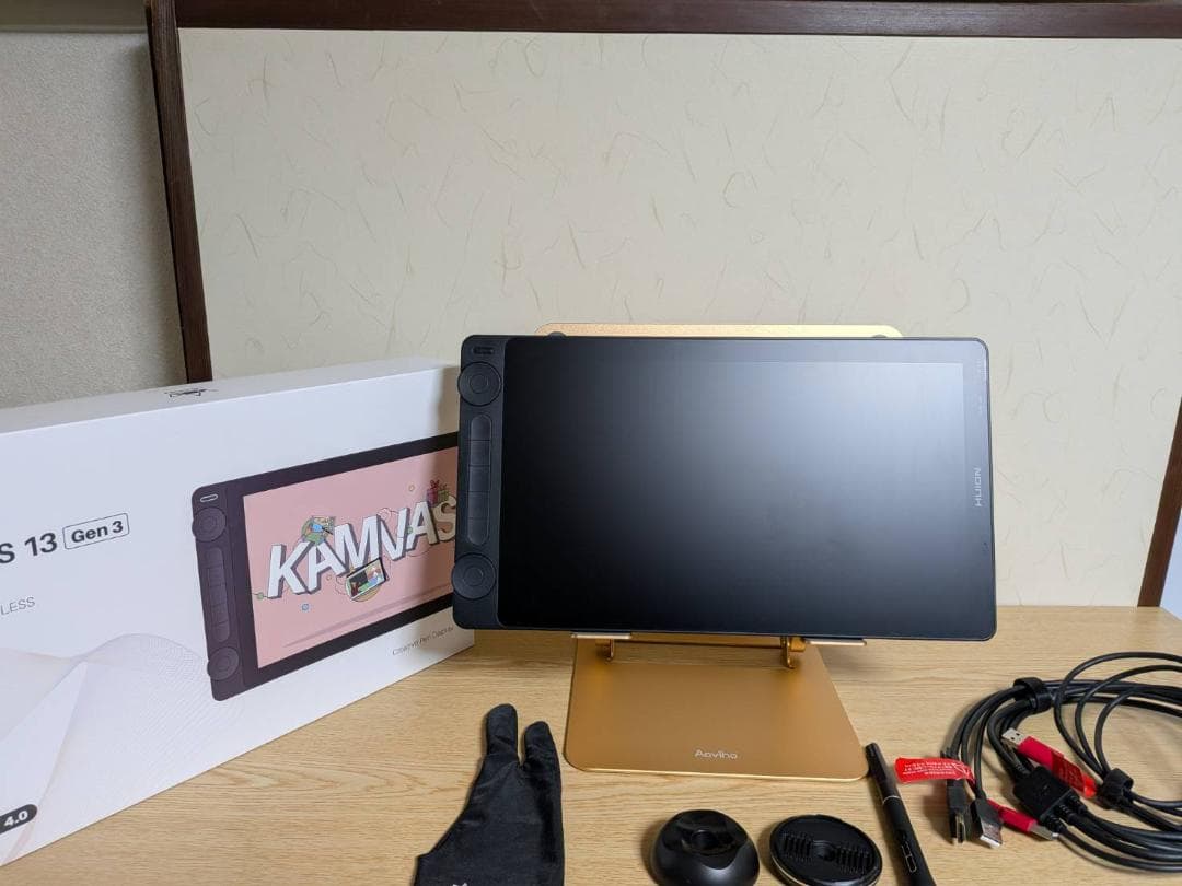 Huion Kamvas 13 (Gen 3) 液晶ペンタブレット 液タブ本体