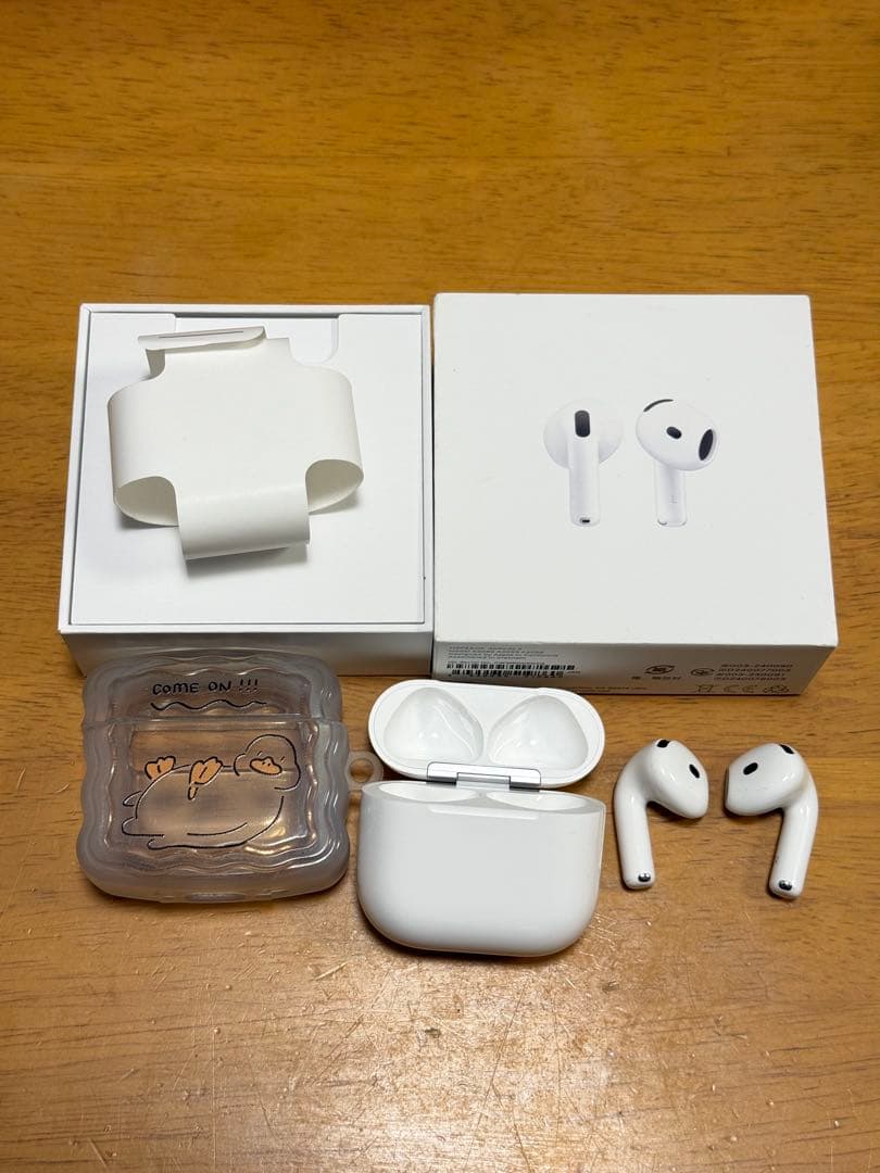 【正規品】AirPods 4 （ノイズキャンセリング非搭載モデル）