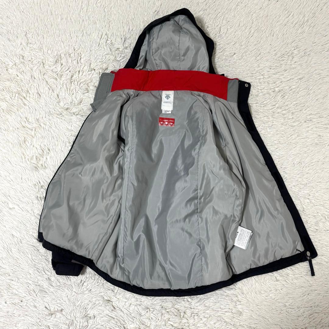 デサント スキーウェア サイズ160 上下セット 洗える 人気 フードヒートナビ