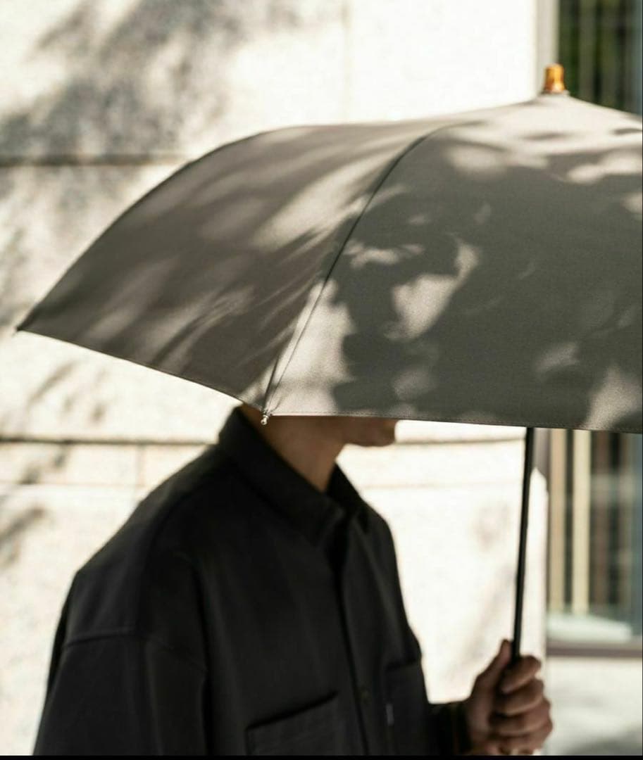 untule （アントゥーレ）2段EASY折りたたみ日傘　ニュートラル