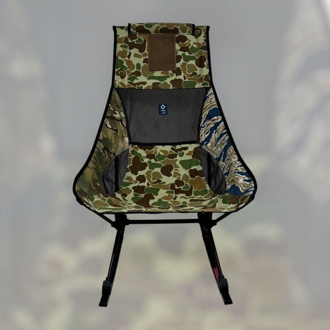 8802.ヘリノックス チェアツー シップス別注 ランダムカモフラージュ