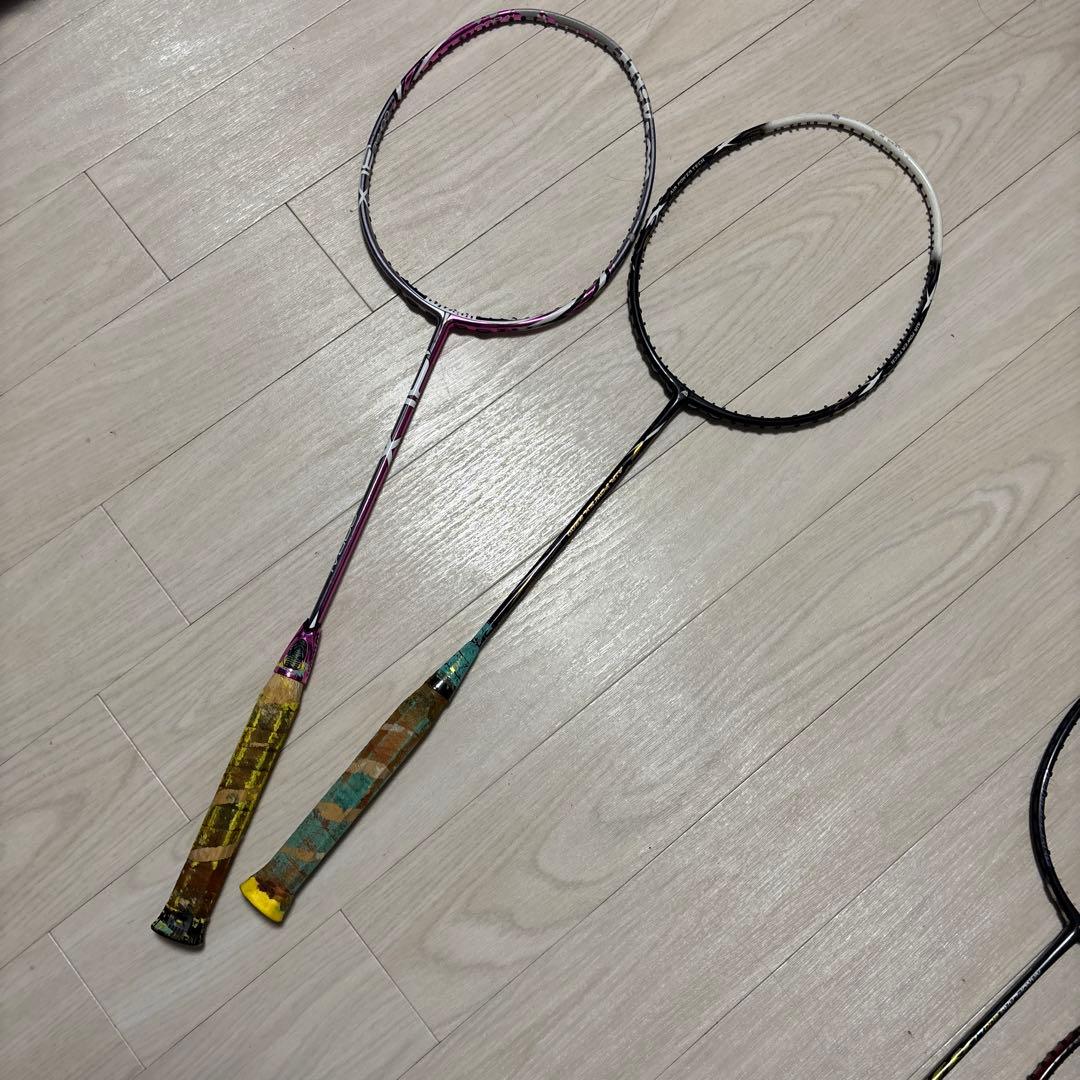 バドミントンラケット 6本セット ジャンク品