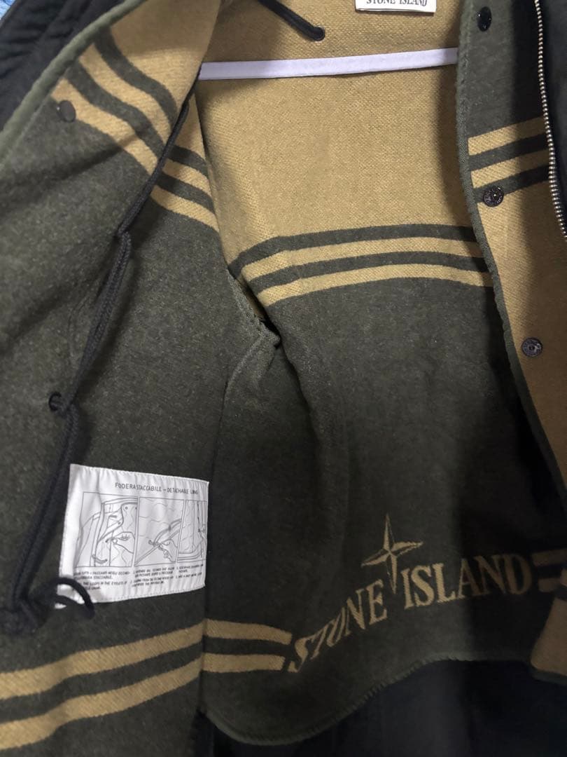 Stone  ブラックモッズコート