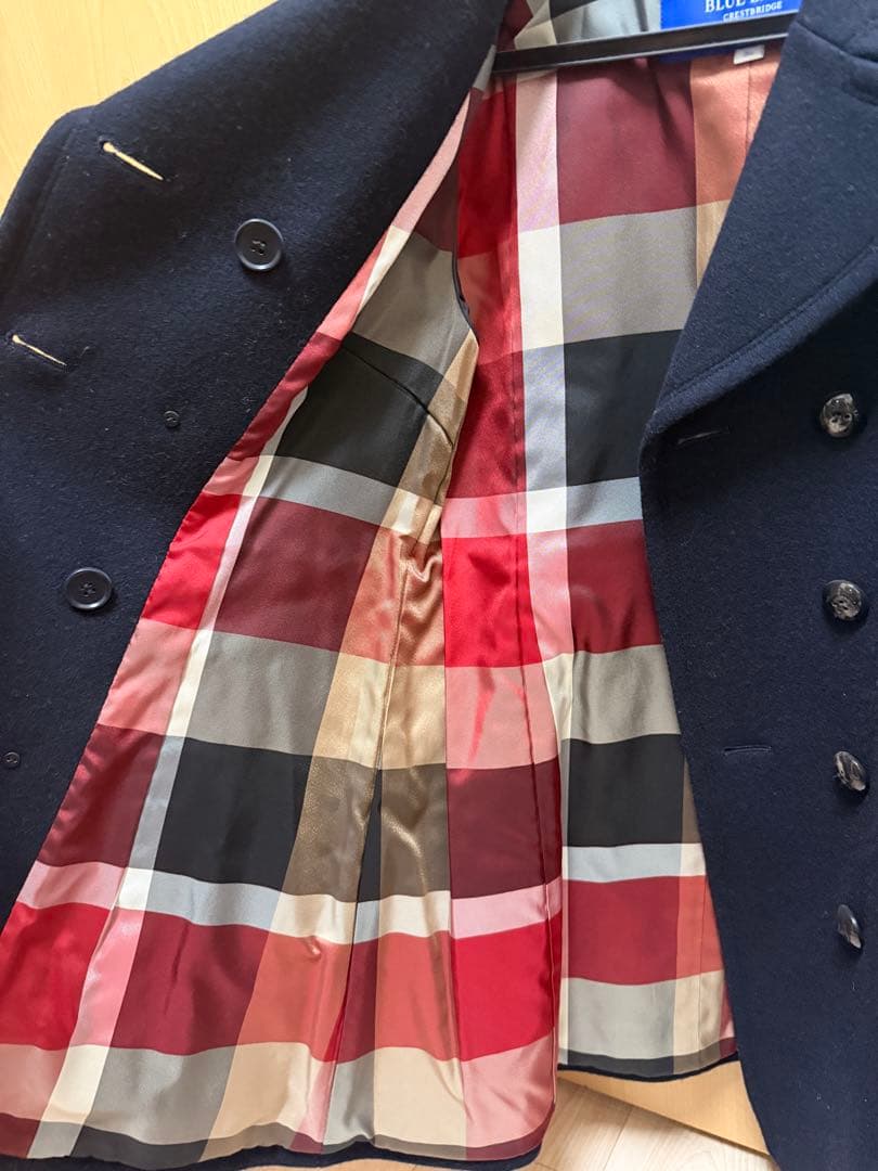 ★美品★BLUE LABEL CRESTBRIDGE ネイビー ピーコート 36