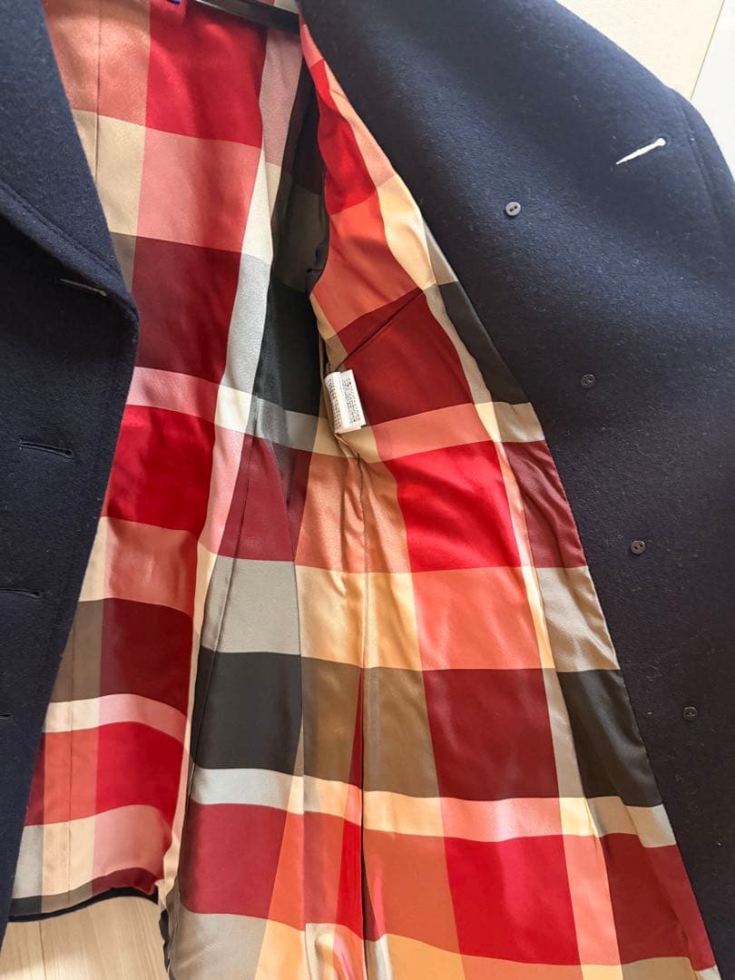 ★美品★BLUE LABEL CRESTBRIDGE ネイビー ピーコート 36