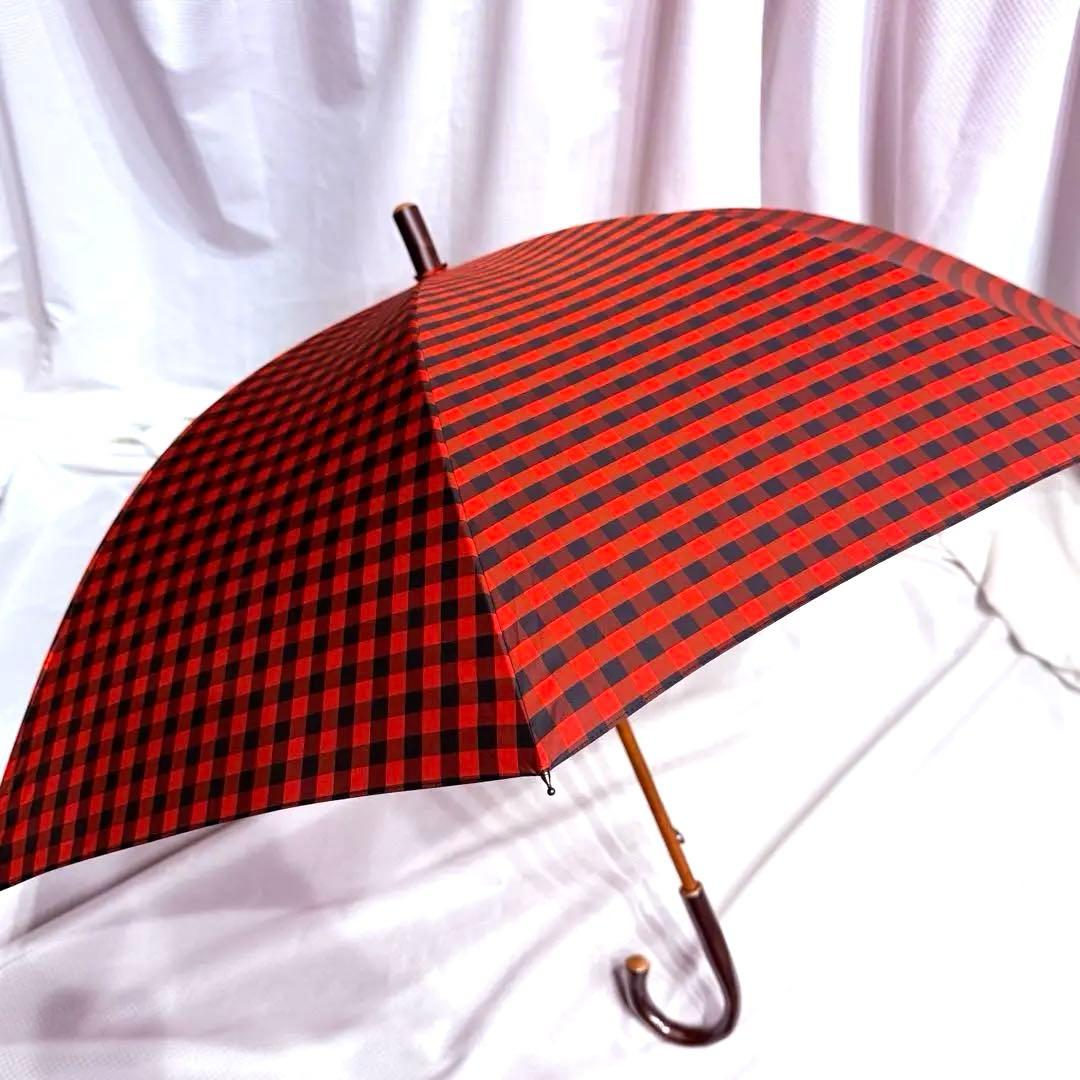【新品】　Bon Bon store 傘　ギンガムチェック　58cm タグ付