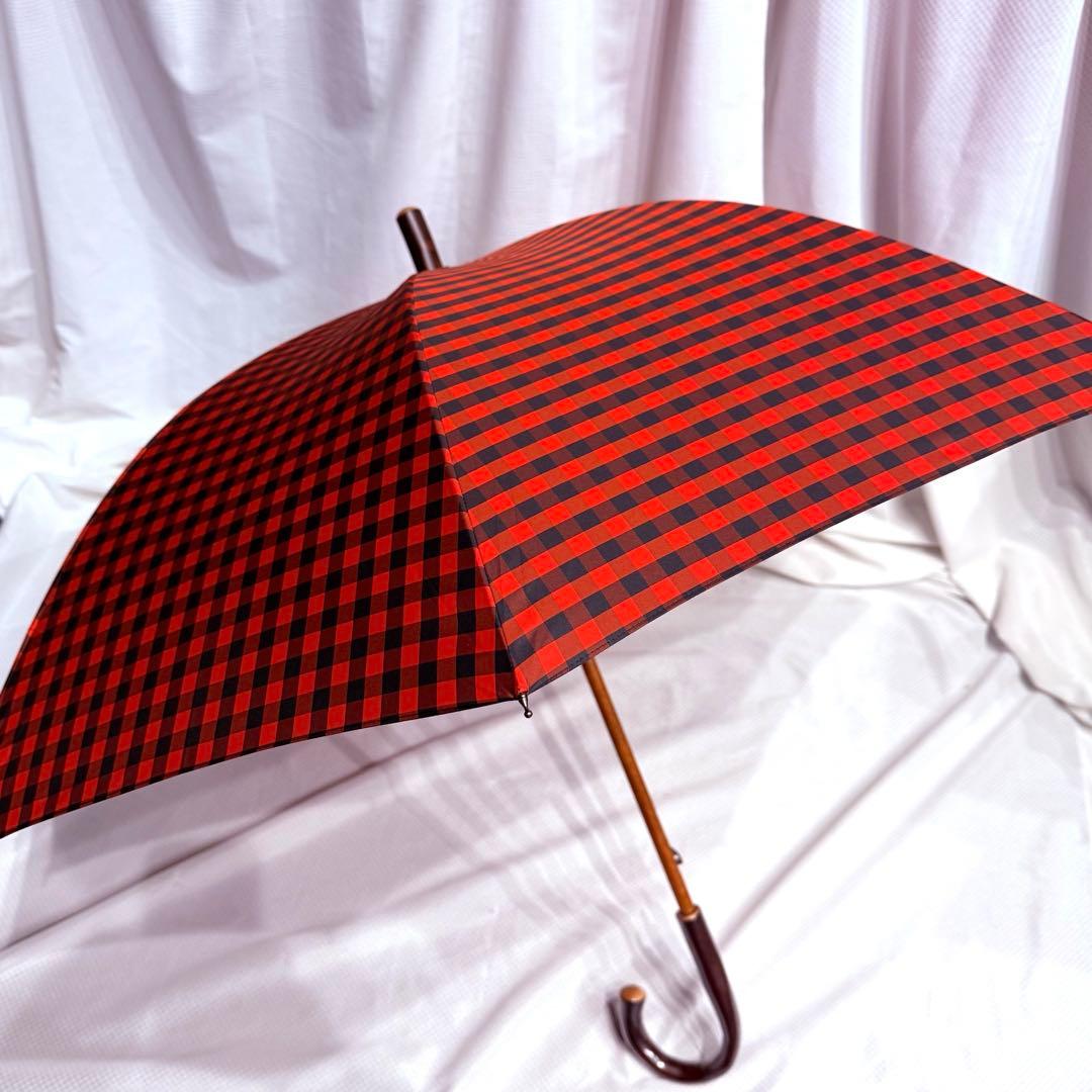 【新品】　Bon Bon store 傘　ギンガムチェック　58cm タグ付
