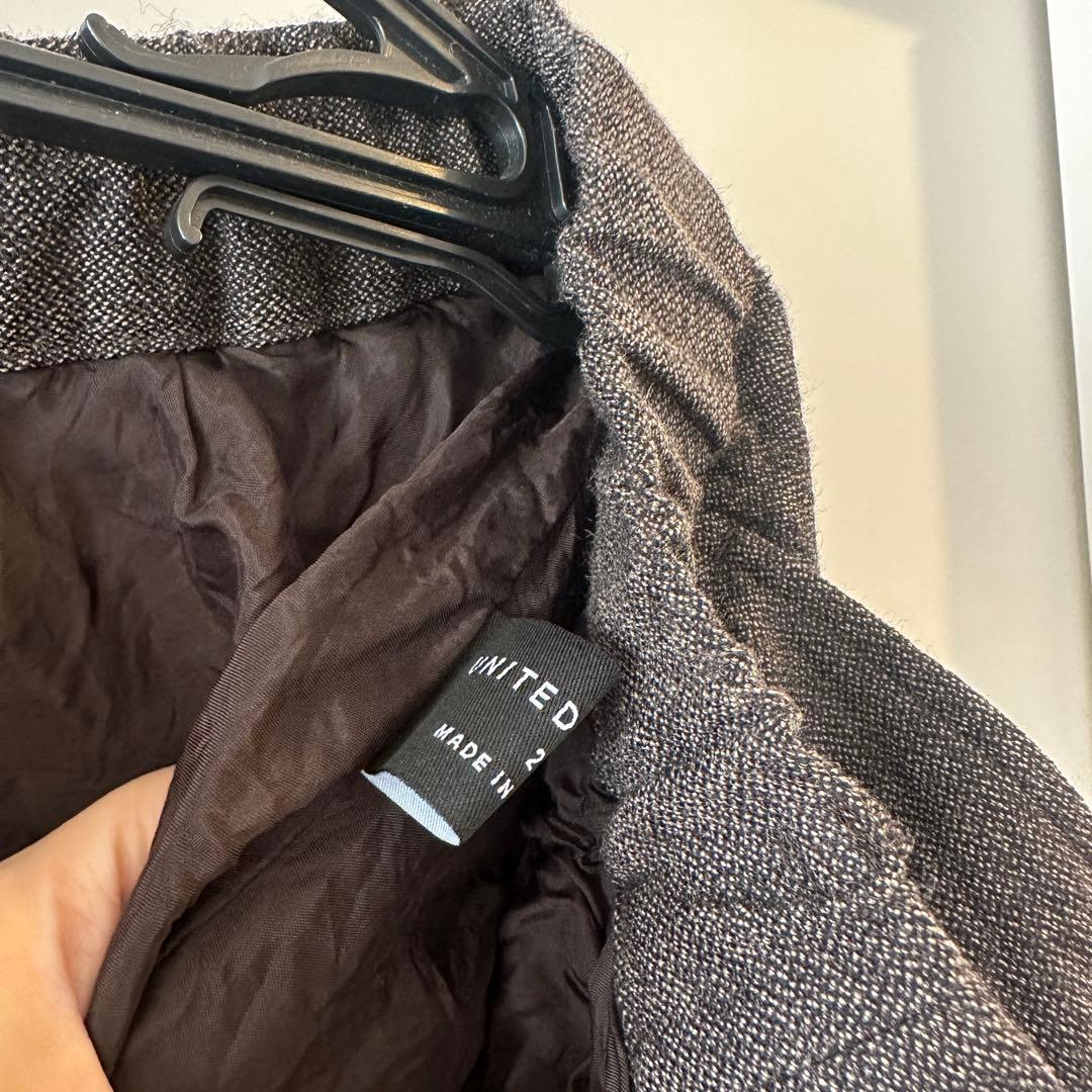 UNITED TOKYO パタゴニアツィード イージーストレートパンツ