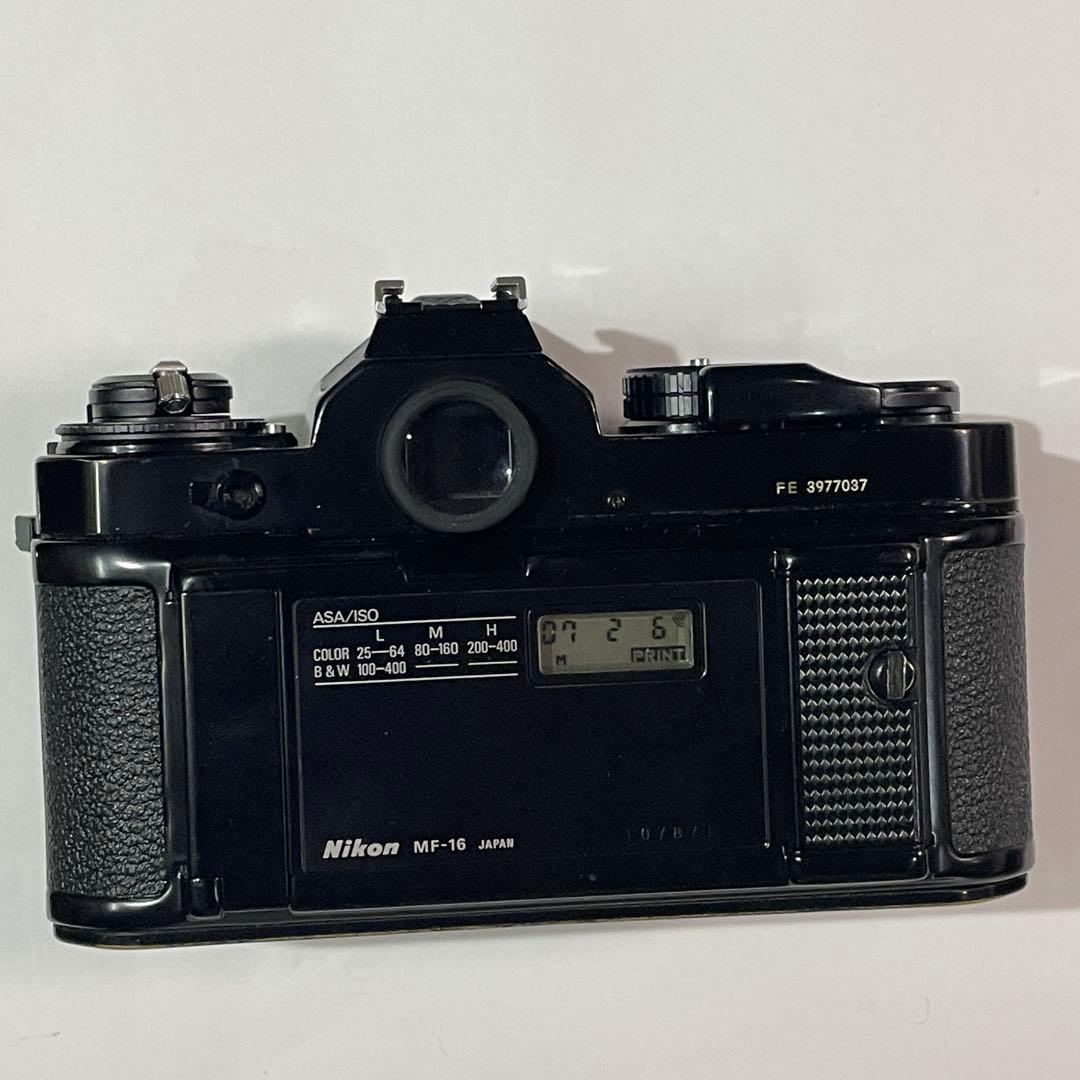 良品！NIKON FE MD-12 MD-16付き　モルト交換済み