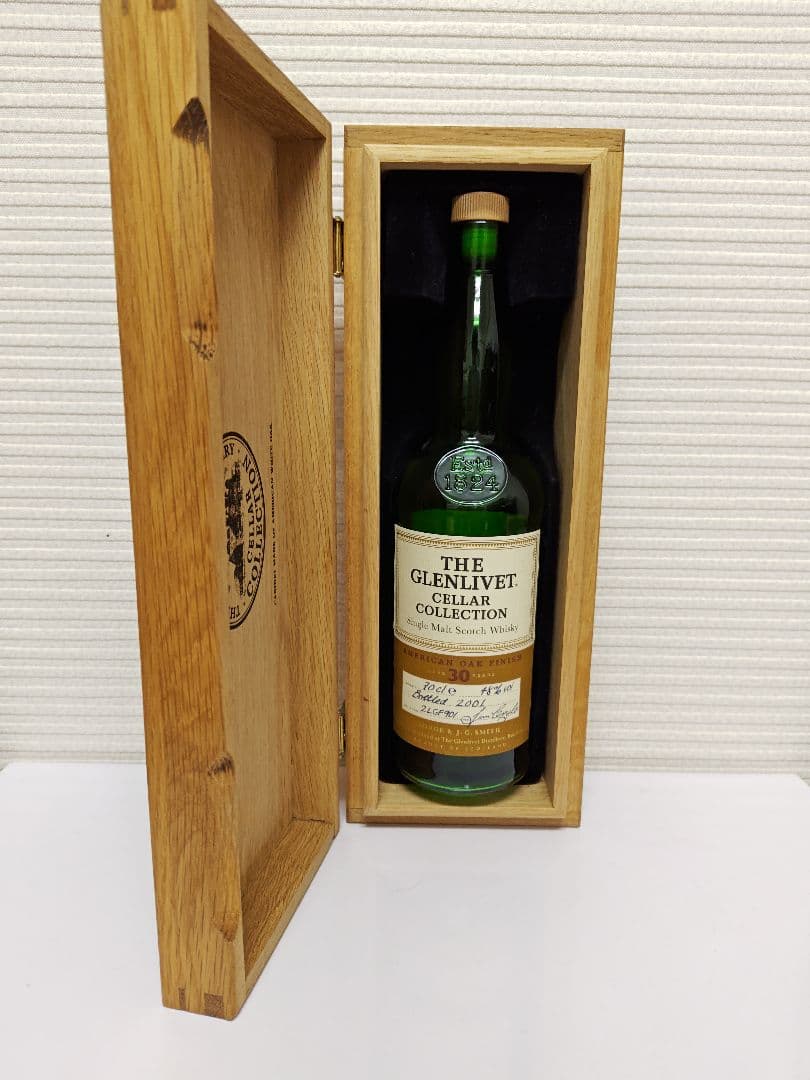 THE GLENLIVET CELLAR COLLECTION 30年 空き瓶