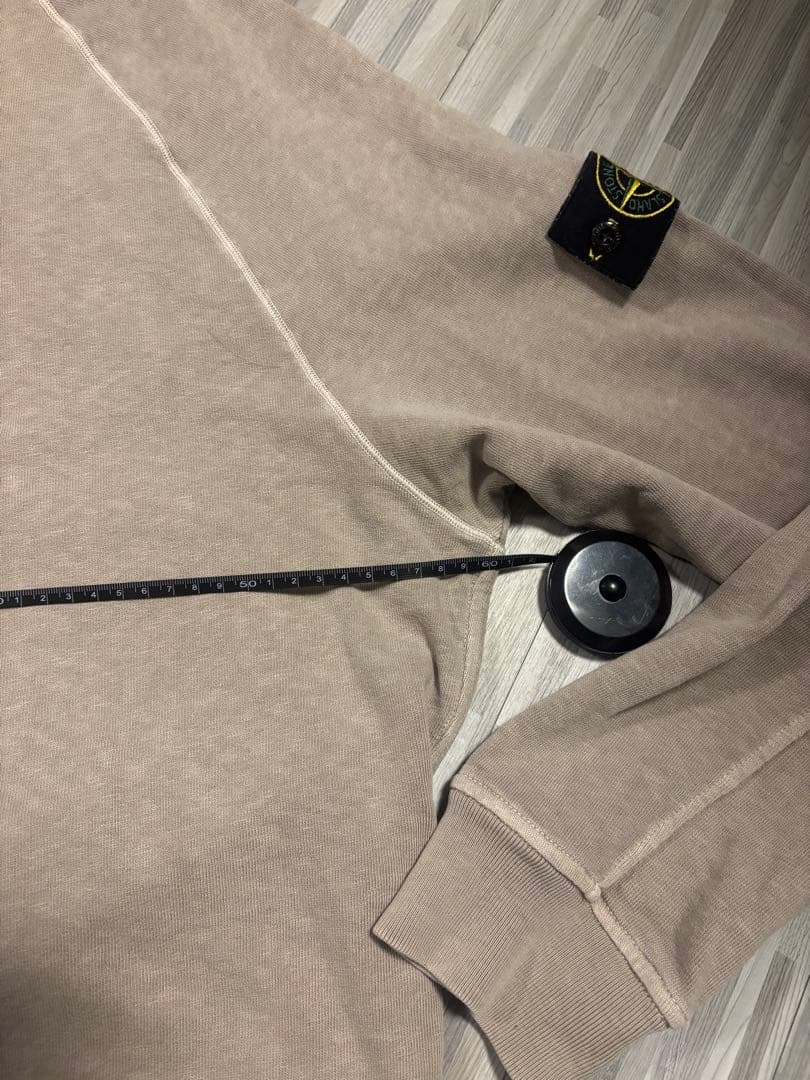 美品【STONE 】ストーンアイランド　スウェット　ベージュXL