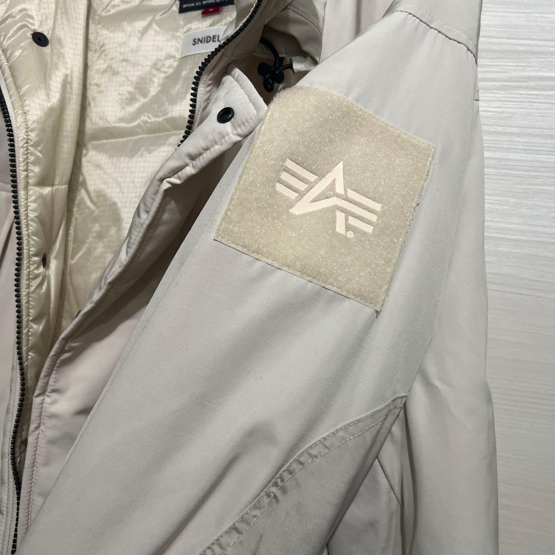 【お値下げ中】美品 スナイデル×アルファ　モンスターパーカー　アウター