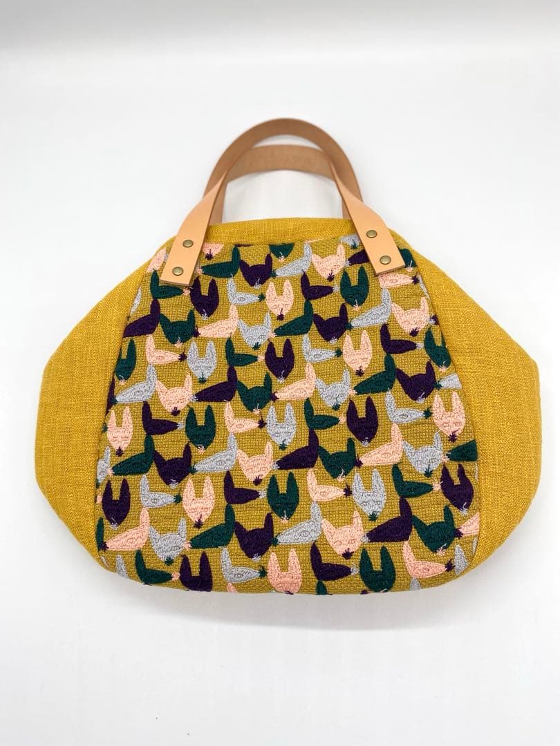 ミナペルホネン\"repo \"ハンドメイド アルミ口金バック