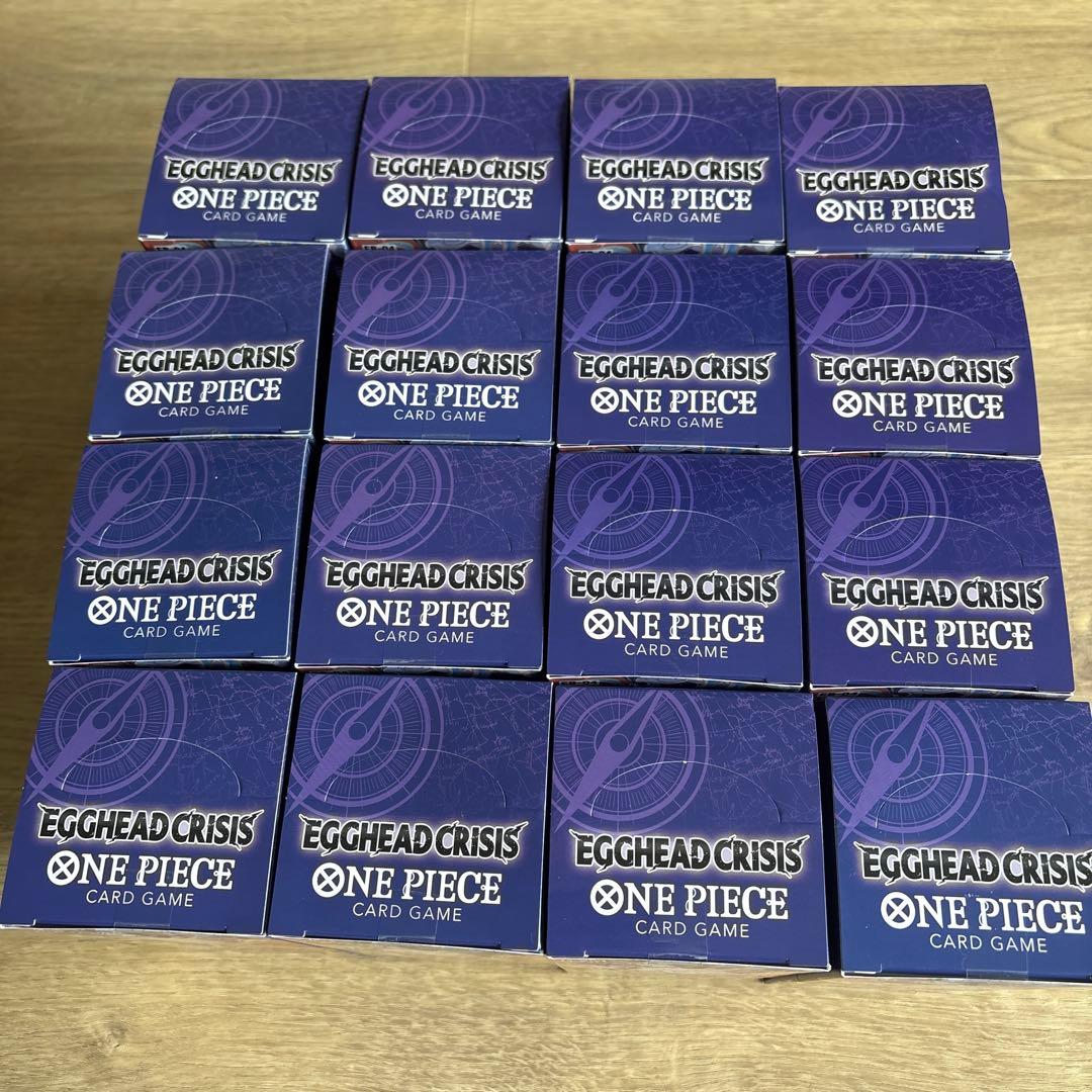ワンピースカード　エッグヘッド クライシス　16BOXテープ付き　新品未開封