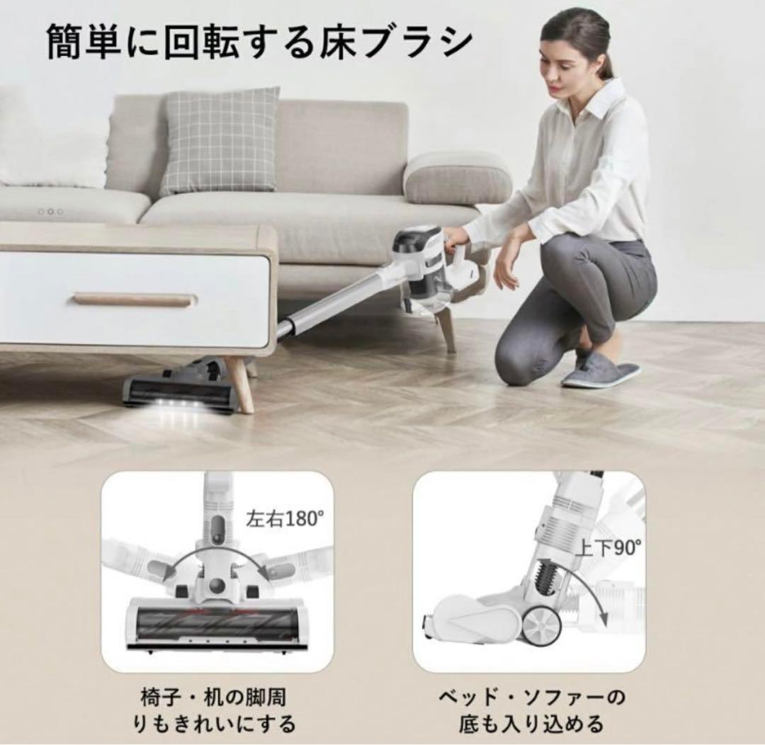 ❤️1点限り❤️ コードレス掃除機 サイクロン 14000pa PSE認証