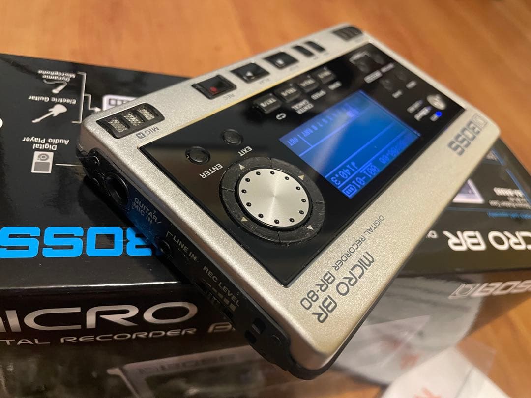 【美品】BOSS BR-80 デジタルレコーダー 付属品全て有/おまけケース付き