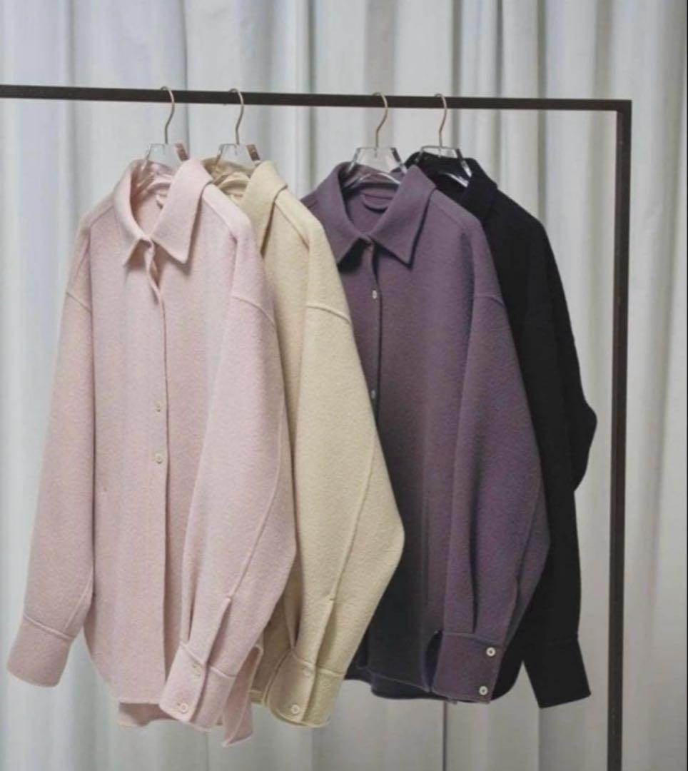 todayful Wool Shirts Jacket ピンク　36