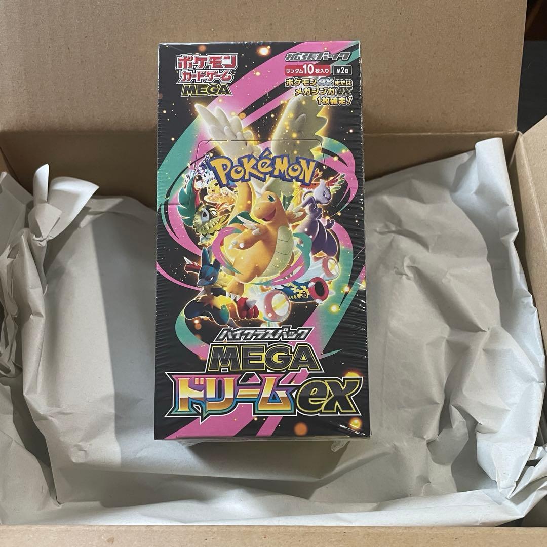 シュリンク付　ポケモンカードMEGAドリームex box 未開封