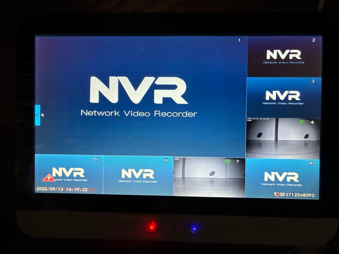 新品ANRAN防犯カメラ無線ダブルアンテナ型8chセットモニター付HDD無し