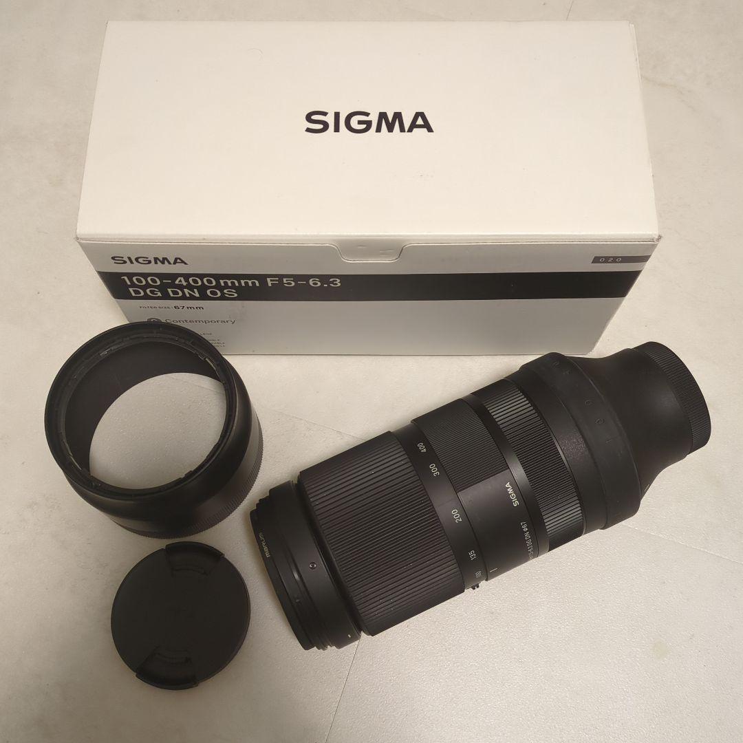 【良品】SIGMA100-400mm DG DN OS SONY Eマウント用