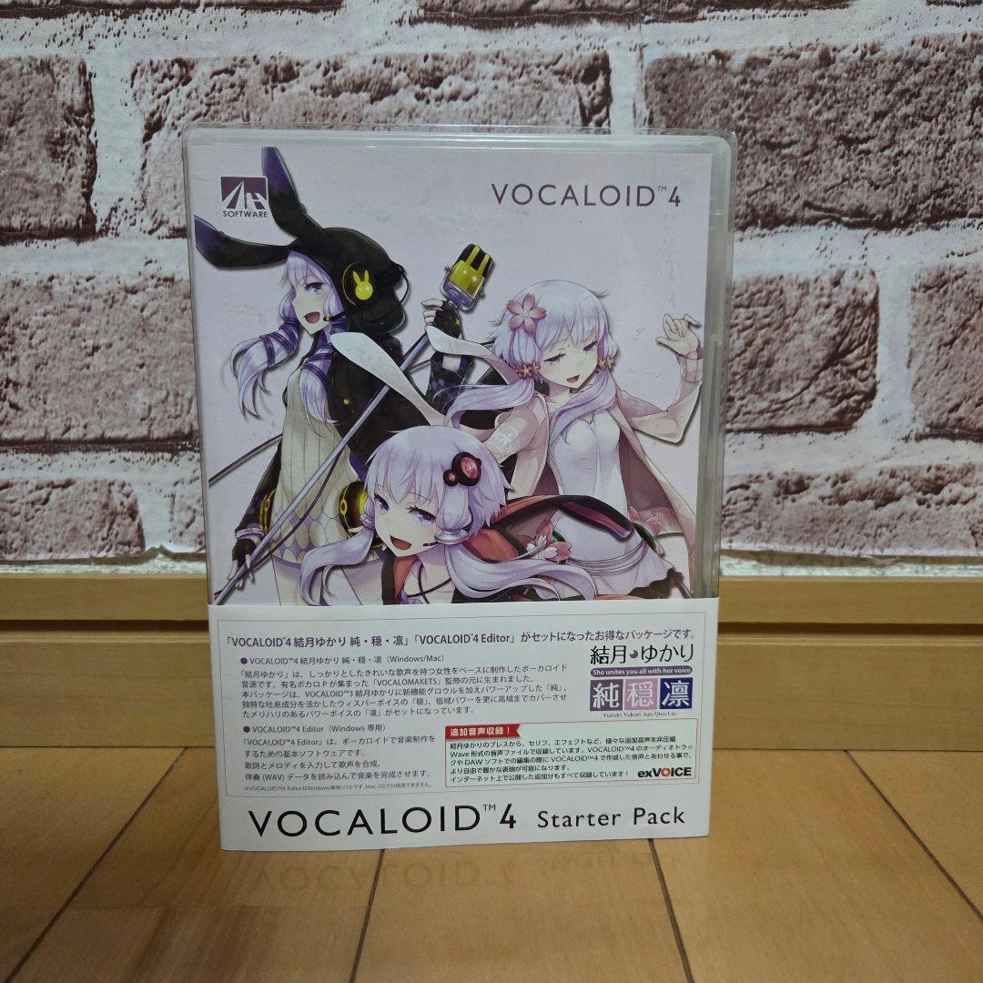 か*ギ様 【美品】VOCALOID4 結月ゆかり スターターパック　純・穏・凛